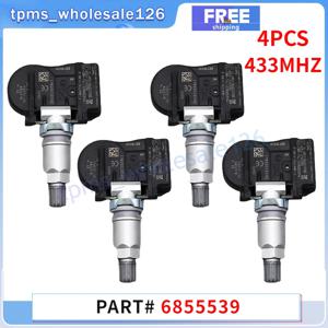 4PCS 타이어 압력 모니터 센서 6855539   BMW F20 F21 F22 F23 F30 F31 F32 F33 F34 M2 X1 X2 TPMS 433MHZ 36106856209 707355 -10