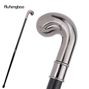 실버 옷걸이 워킹 지팡이 패션 장식 워킹 스틱 신사 우아한 코스프레 지팡이 손잡이 Crosier 93cm