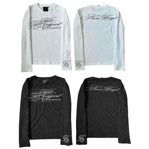 하라주쿠 캐주얼 티셔츠 만화 프린트 데일리 편안한 streetwear Y2K 트렌디 힙합 반소매 하이 스트리트 통기성 탑