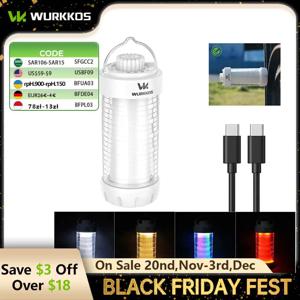 워크코스 CL01 EDC 작업등 보조배터리 소형 야외 램프 캠핑 손전등 550LM 휴대용 자석 램프 360 °   미니 자석 램프