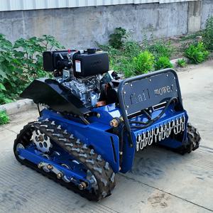 맞춤형 업그레이드 버전 원격 제어 무선 잔디 깎는 기계 미니 로봇 잔디 깎는 기계