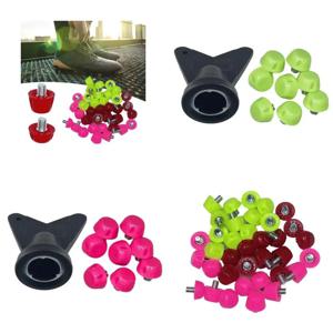 r6fe 12pcs 플라스틱 교체 스터드, 교체 부트 스터드 축구 축구 스터드