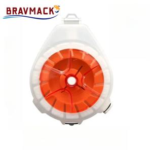 브라브맥 카본 라인 박스 다기능 낚싯줄 감기 보드 보관함 (역회전 방지 장치 포함) 낚시 용품 도구