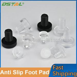 투명한 검정색 흰색 고무 테이블 의자 다리 피트 바닥 글라이드 슬라이드 패드 내장