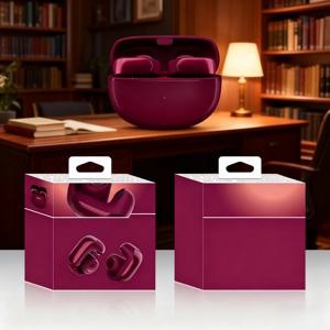 새로운 울트라 오픈 이어 무선 블루투스 헤드폰 V12 이어 클립 공간 음향 비삽입형 헤드폰