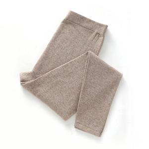 100% 울 바지 여성용 가을 겨울 니트 레깅스 단색 따뜻한 울 레깅스 여성 의류