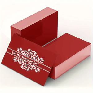 100개 CNC 레이저 각인 DIY 카드 85*55mm 각인 영역 카드 레이저 마킹 기계 알루미늄 블랭크 메탈 명함