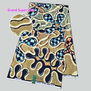 오리지널 그랜드 슈퍼 더치 왁스 원단, 브릴란테 홀랜드 글리터 왁스 천, 의류, 치마, 웨딩 및 축제 장식용