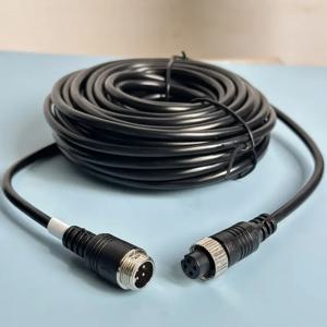 4 핀 항공 연장 비디오 케이블 3M 5M 10M 15M 20M 30M 트럭 버스 모니터 카메라 연결 와이어