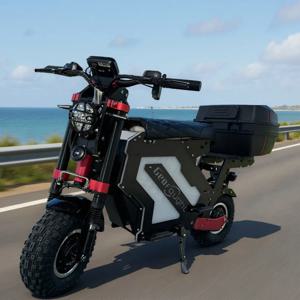 KIC 56-70mph 72v 10000w 50ah 탈착식 배터리 NFC 모페드 전기 스쿠터 10개 구매 시 2개 무료 H72554F24