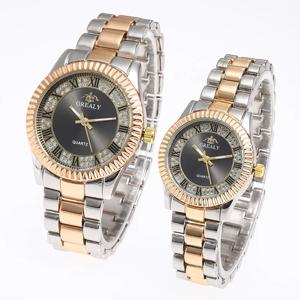 심플하고 패셔너블하며 품질이 좋고 트렌디한 남성 커플 세트, 여성용 쿼츠 시계, 비즈니스 선물용 팔찌 시계