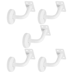 스테인리스 스틸 벽걸이형 난간 브래킷, 계단 난간 지지대, 고하중 고정 하드웨어 포함, 실내외 안전용