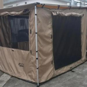 캠핑카 및 미니 캠핑 트레일러용 RV 그늘막 차양 후면 및 측면 차양 텐트