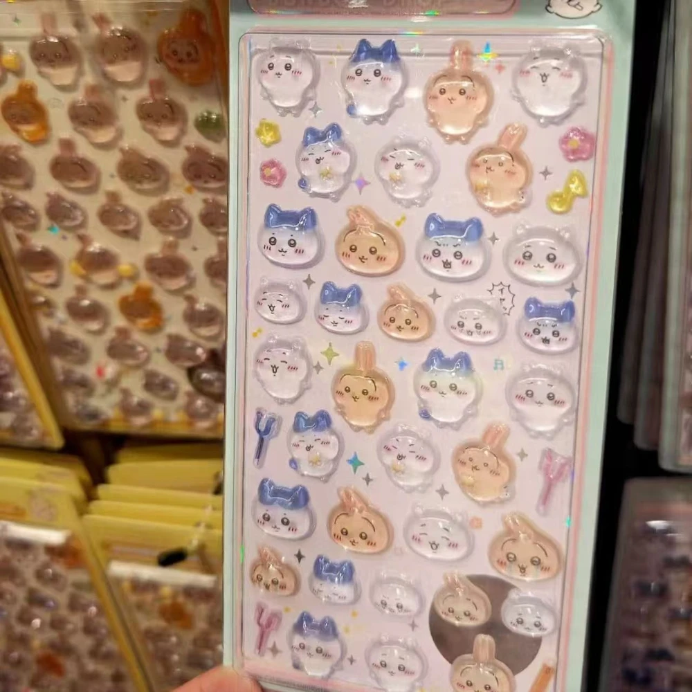 귀여운 타마고치 스티커 만화 네일 스티커 휴대폰 케이스 투명 스티커 핸드 어카운트 재료 친구 생일 선물
