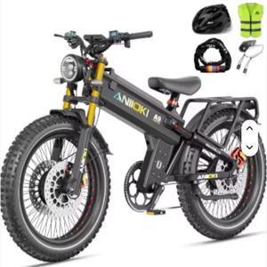 브랜드 뉴 고품질 6000W A9 프로 맥스 듀얼 모터 전기 자전거 팻 타이어 더트 바이크