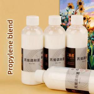 1병/100ml 아크릴 혼합물, 미술 용품 ​​유체 페인팅 혼합물, 광택 아크릴 페인트 희석제