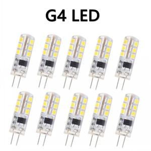 10PCS 미니 G4 LED 램프 3W 6W 9W 12W COB LED 전구 DC AC 12V 360 빔 각도 샹들리에 빛 할로겐 G4 램프 교체
