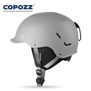 COPOZZ 남녀공용 겨울 스키 헬멧, 충격 방지 안전 스노우보드 헬멧, 스노우 오토바이 스키 스케이트보드 헬멧, 업그레이드 신제품