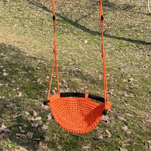 휴대용 어린이 정원 스윙 의자 교수형 어린이 유치원 의자 외부 실내 직조 어린이 스윙을위한 작은 바구니 스윙