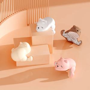 1Pcs 아기 실리콘 코너 보호기 테이블 코너 곰 충돌 보호기 어린이 충돌 보호기 안전 보호