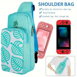 닌텐도 스위치/OLED/라이트용 귀여운 여행 가방, 동물 교차점 게임 액세서리 콘솔 및 도크 충전기용