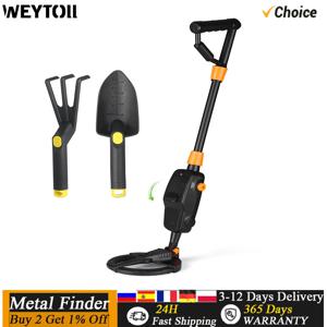 MD1008A 어린이용 금속탐지기, 성장과 함께합니다. 작은 손바닥에도 편안한 인체공학적 손잡이, 배터리로 작동(배터리 미포함)