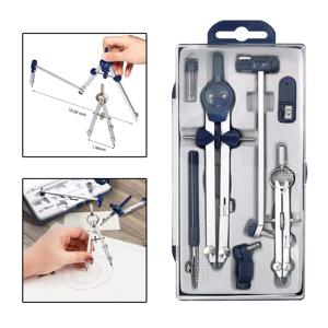 전문 드로잉 금속 드로잉 키트, 익스텐션 바, 기하학 세트, 엔지니어 및 학생용