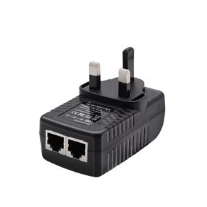 POE 전원 공급 어댑터 인젝터 이더넷 IP 카메라, CCTV 보안 카메라용 NVR 라우터, 48V 0.5A EU US UK 플러그