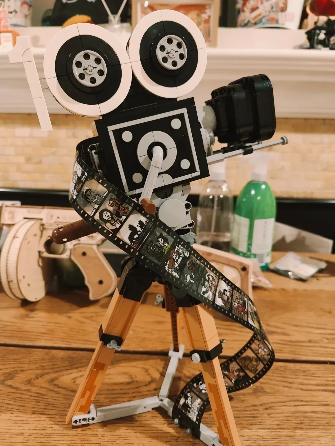 새로운 공물 카메라 빌딩 세트 100 주년 기념 소장품 벽돌 빌딩 장난감 어린이를위한 선물 성인 팬 811pcs