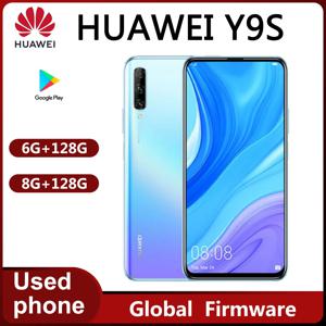 HUAWEI Y9S 스마트폰 4G LTE 6.59'' 2340 x 1080 픽셀 4000mAh 배터리 용량 글로벌 펌웨어 Kirin 710F 원본 중고 전화