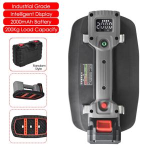 산업용 등급 대형 전기 진공 흡입 컵 200Kg 부하 휴대용 핸드 헬드 유리 화강암 타일 목재 리프터 도구 2000mAh