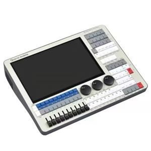 미니 쿼츠 모바일 타이탄 DMX 콘솔, 무대 조명 컨트롤러, 배터리 내장, 터치 스크린, Wi-Fi 연결, 전문가용,