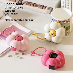 보석 보관함 미니 휴대용 여행용 귀걸이 목걸이 그리드 포함 창의적인 다기능 보관함