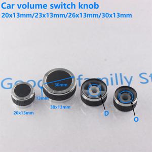 자동차-DVD 자동 오디오 CD 플레이어 볼륨 조절 스위치 캡 22x15MM 자동차 네비게이션 범용 플라스틱 손잡이