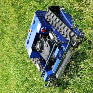 맞춤형 신형 크롤러 타입 고출력 고품질 원격 제어 잔디 깎기 기계