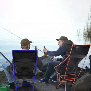 휴대용 초경량 접이식 캠핑 의자 - 옥스포드 원단, 야외 낚시, 바베큐, 피크닉, 해변 축제용 연장형