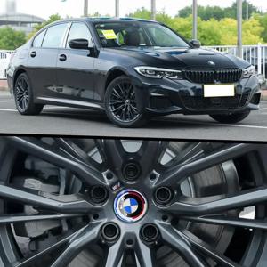 68mm/56mm 4개 자동차 휠 허브 센터 커버 개조 액세서리 BMW X1 X2 X3 X4 E70 F10 F30 X5 X6 X7 E90 E60 E46에 적합