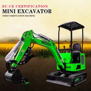 대량 할인 0.8-3톤 소형 굴삭기 고안정성 고무 트랙 마이크로 굴착기 건설 농업 도구 CE/유로 5 미니 굴삭기