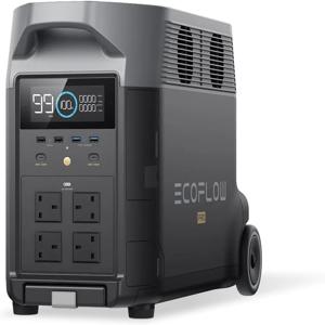 새로운 EF ECOFLOW DELTA Pro 휴대용 가정용 배터리, 확장 가능한 휴대용 발전소, 3.6kWh-25kWh, 대용량 3600W AC 출력