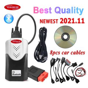 2025 최고의 VD DS150E CDP Bluetooth 2021.11 Keygen 2020.23 TNESF DELPHIS ORPDC 자동차 트럭 Obd Obd2 스캐너 진단 도구