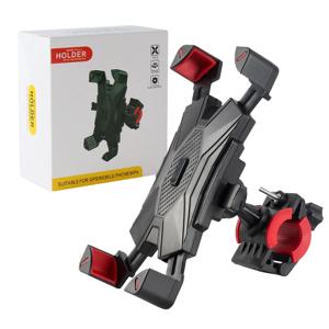 대형 전화 홀더 오토바이 산악 자전거 전기 자전거 iPhone Xiaomi Samsung HUAWEI 스탠드 용 범용 고정 프레임