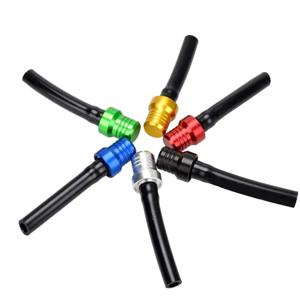 오토바이 가스 연료 캡 단방향 밸브 모토 크로스 ATV 쿼드 먼지 핏 자전거 연료 탱크 브리더 파이프 용 벤트 브리더 호스 튜브