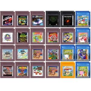 GBC 게임 카트리지 Lunar Chase Trip World Dream Land Radical Rescue16 비트 비디오 게임 콘솔 카드