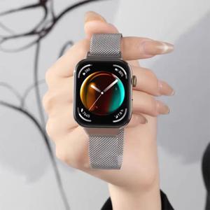 Huawei Watch FIT 3 스트랩 용 밀라노 루프 밴드 Huawei fit3 2024 용 스마트 마그네틱 스테인레스 스틸 correa 최신 액세서리