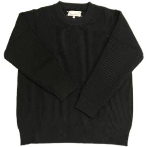 따뜻한 니트 스웨터 블랙 스트라이프 라운드 넥 풀오버 남녀 공용 순색 재봉 라인 쿼트 코너 스타일 청년 패션