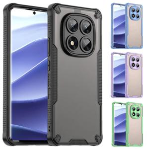 Xiaomi Redmi Note 14 Pro 5G Note 14 Pro + Plus 케이스 충격 방지 Coque Fundas Capa 용 하이브리드 견고한 보호 커버