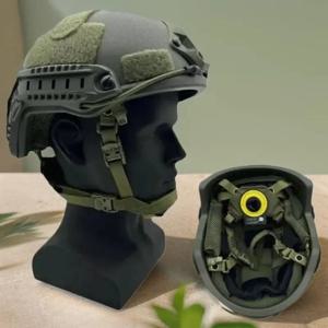 탄도 ACH 하이 컷 전술 헬멧 Kevla 고품질 안전 헬멧 NIJ IIIA FAST Wendy의 서스펜션 패드 탄도 헬멧