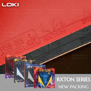 LOKI RXTON 탁구 고무, 탁구 고무 탑시트, 사전 조정 탄성 스폰지, 로키 고무 팔레트, 1, 3, 5, 7