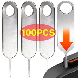 범용 SIM 카드 트레이 꺼내기 핀 이젝터 iPhone iPad 용 열기 도구 HTC Samsung Xiaomi Huawei Sim 카드 오프너 리무버 바늘