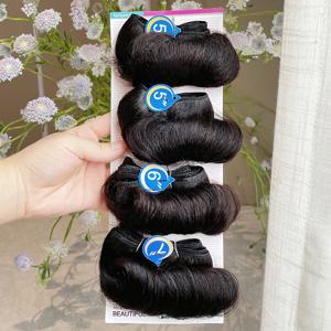 4 개/몫 느슨한 웨이브 헤어 익스텐션 100% 인간 헤어 번들 1B 27 30 99J 부르고뉴 컬러 인도 인간 헤어 위브 번들